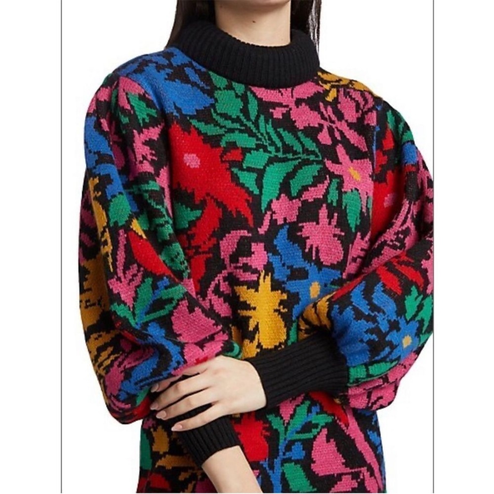 Farm Rio Sweater Dress, NWT - Picture 8 of 11